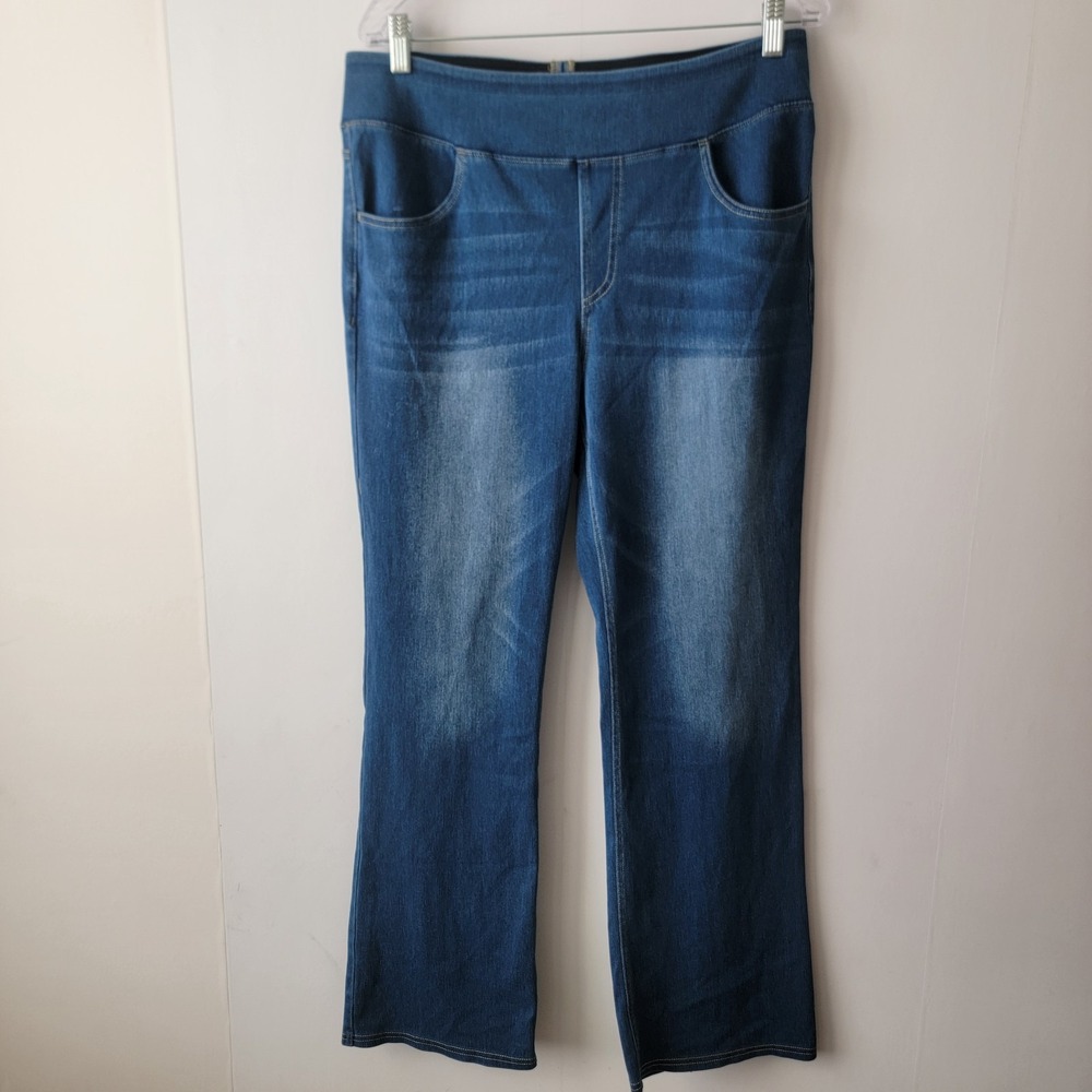 Halara women Flex High Waisted Pockets Baggy Wide Leg Washed Casual Jeans sz XL